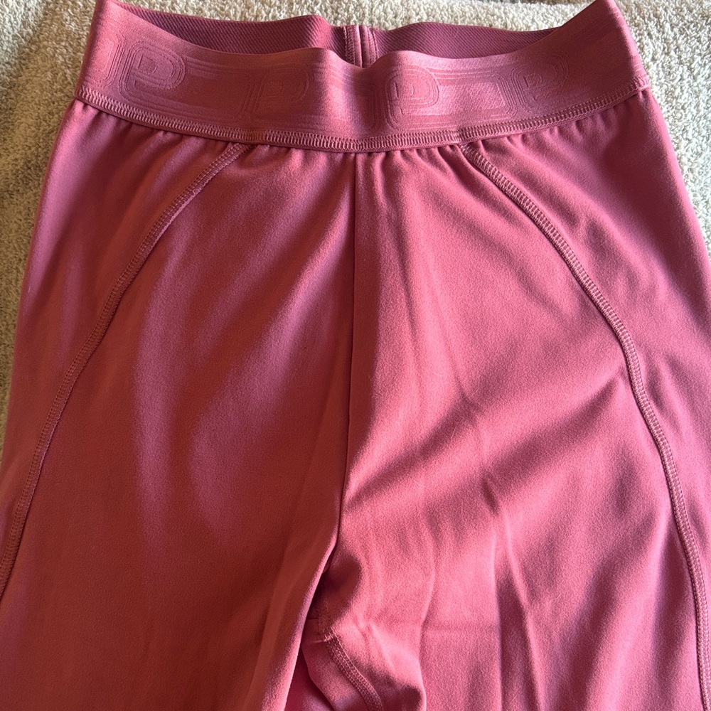 Pink High-Waisted Leggings